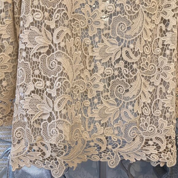 Ralph Lauren Black Label Lace Cardigan - Size 6 - Picture 6 of 9
